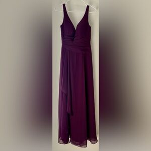 Azazie Deep Purple Gown